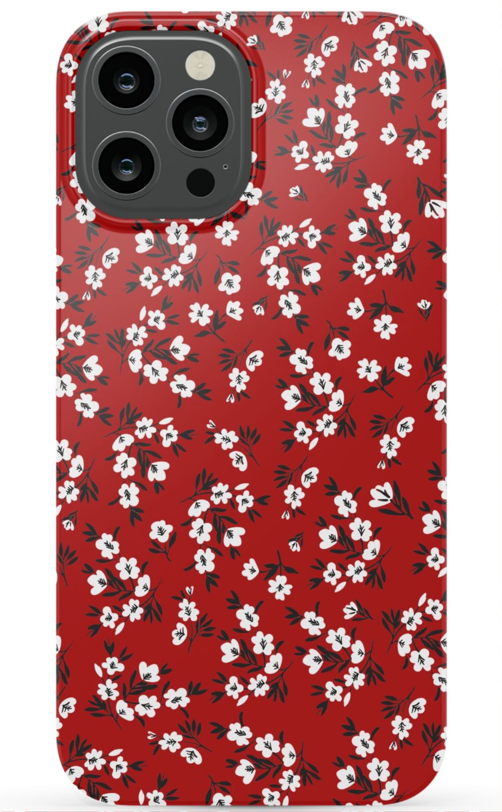 Red Blooming Phone Case - B7Cases